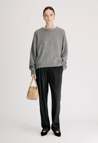 Tristan Sweater, Anthracite Melange