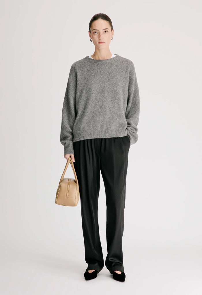 Tristan Sweater, Anthracite Melange