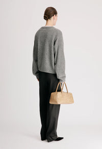 Tristan Sweater, Anthracite Melange