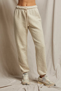 Michelle Fleece Jogger, Oatmeal