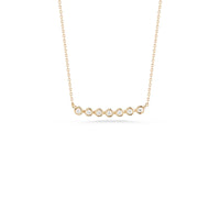 Lulu Jack Bezel Bar Necklace