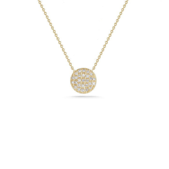 Lauren Joy Medium Disc Necklace