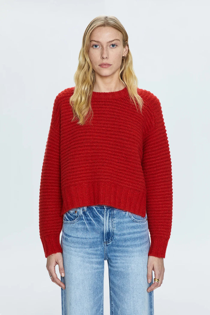 Adina Sweater, Rouge