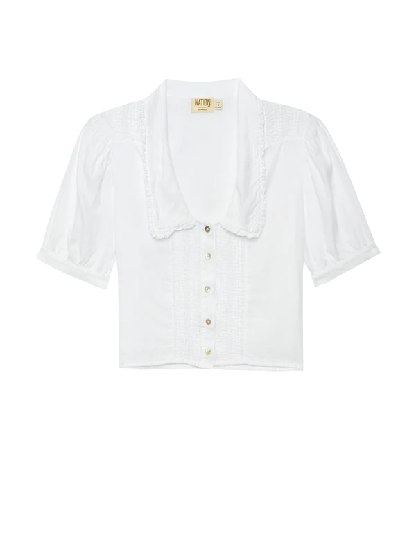 Pia Blouse, White