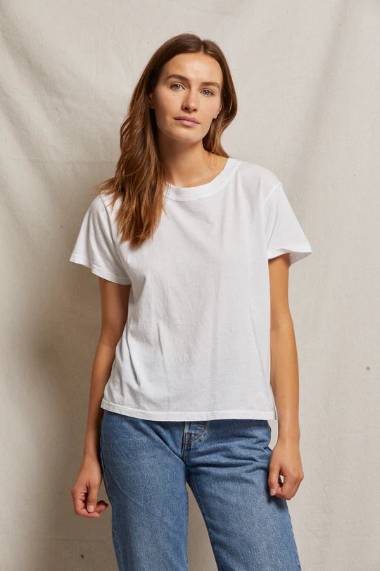 Ruby Crew Tee, White