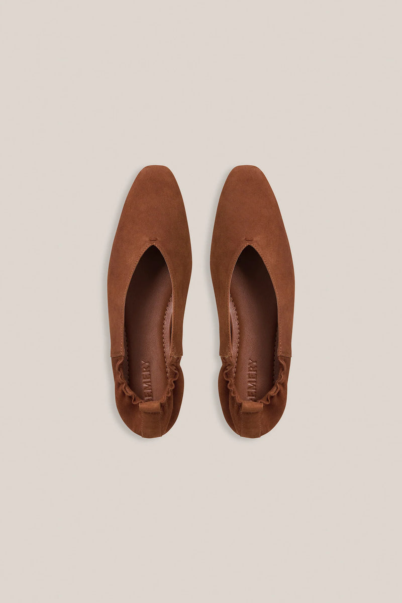 Brie Flat, Sienna Suede