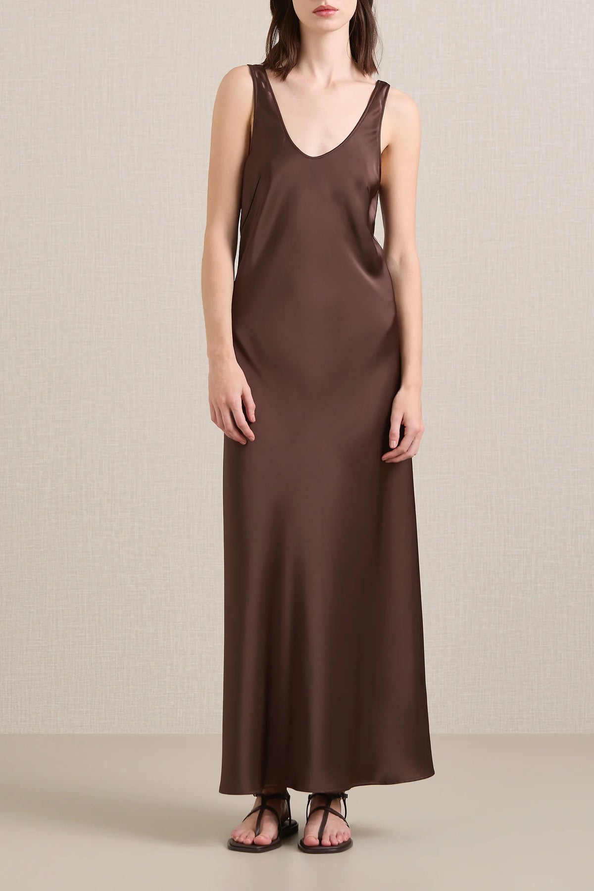 Esther Dress, Chocolate