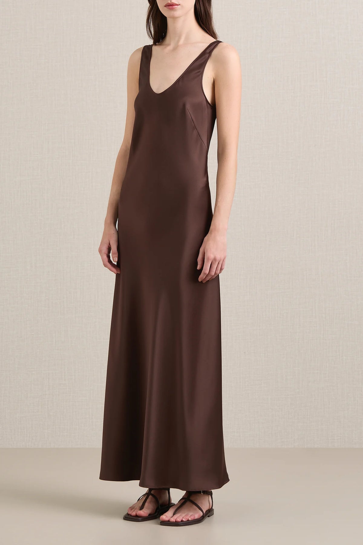 Esther Dress, Chocolate