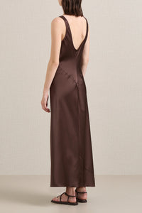 Esther Dress, Chocolate