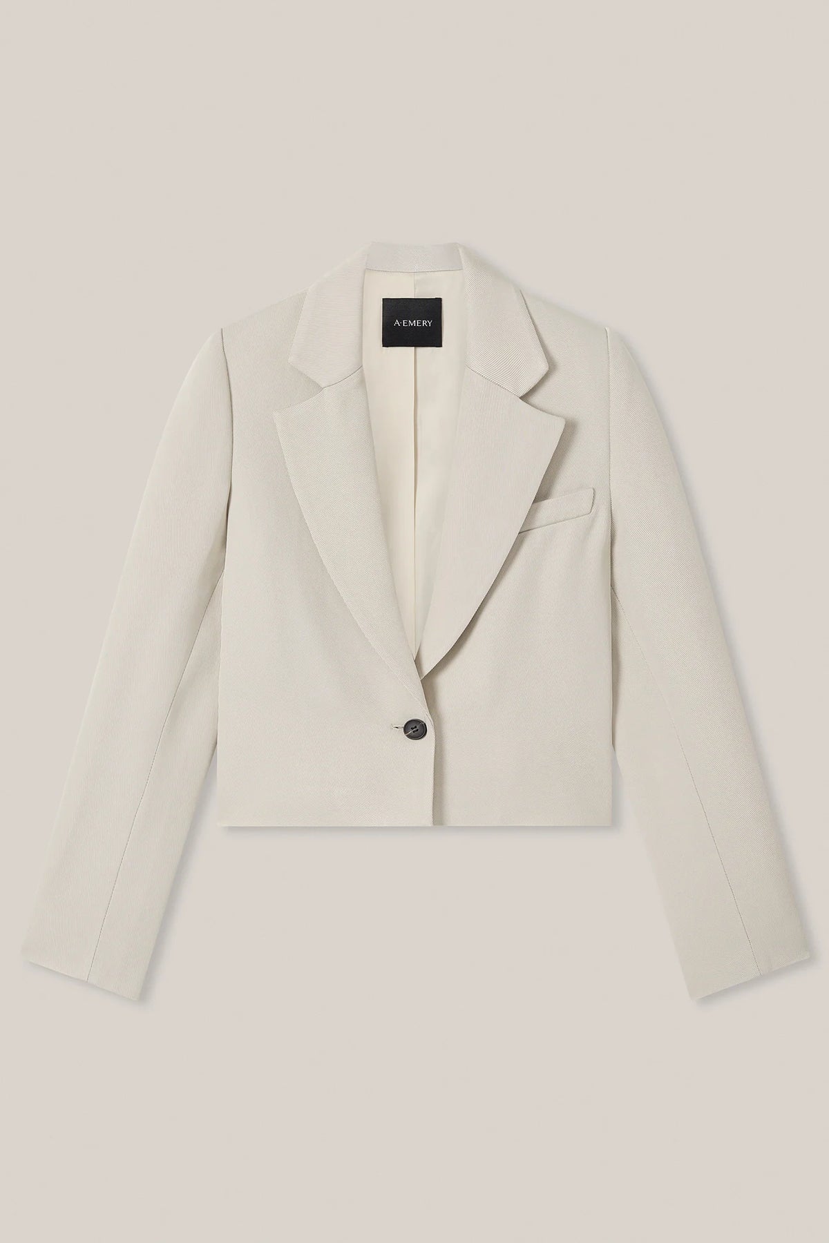 Adys Crop Blazer, Oyster