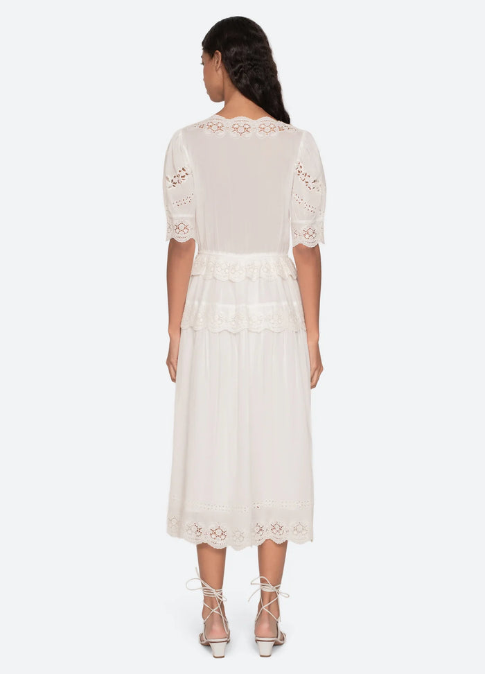 Sofia Dress, Cream