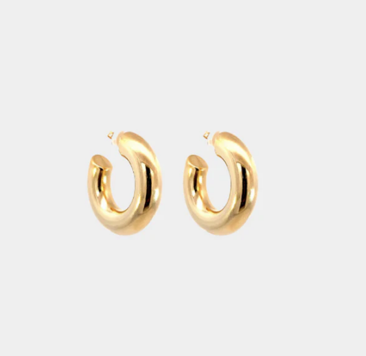 Monaco Hoops, Medium Gold