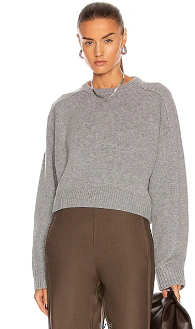 Bruzzi Sweater, Grey Melange