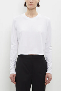 Masal Long Sleeve Tee, White