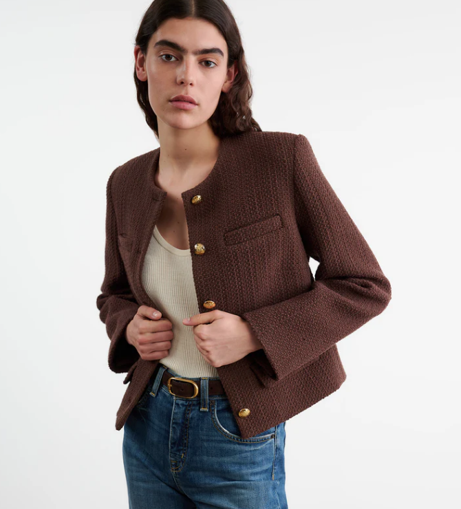 Paige Jacket, Espresso