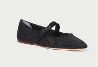 Ginger Mary Jane Flat, Black Moire