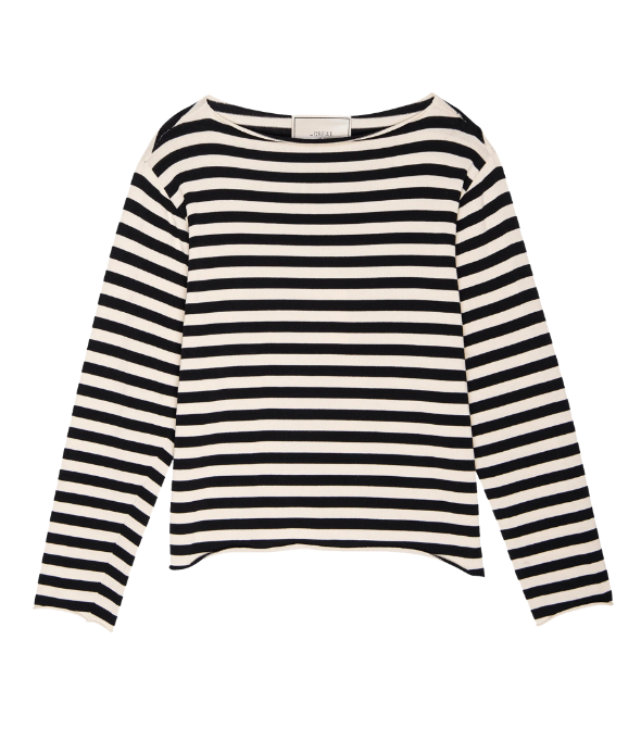 The Sailor Sweater, Black Stripe