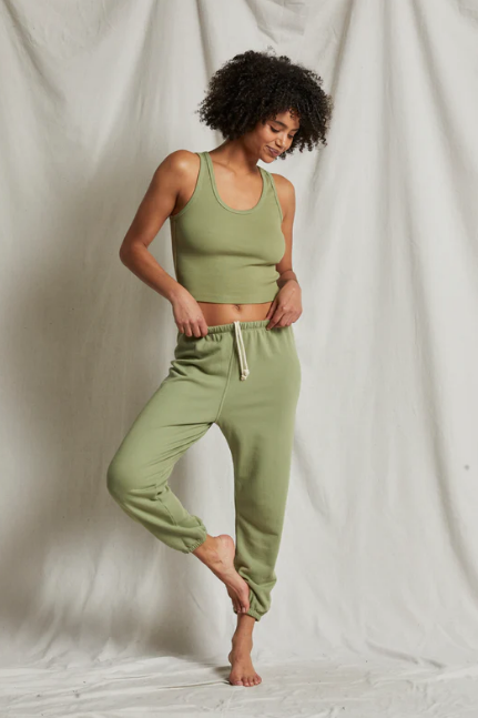 Johnny Sweatpant, Oil Green