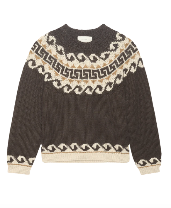 The Greek Key Pullover