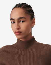 Aludra Sweater, Brown Camel