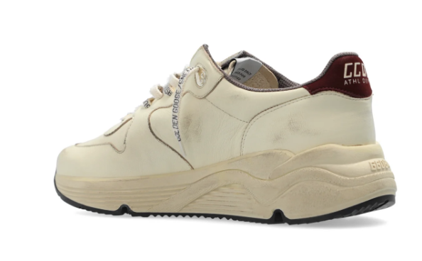 Running Sole, White/Bordeaux