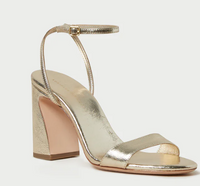 Malia Curved- Heel, Gold