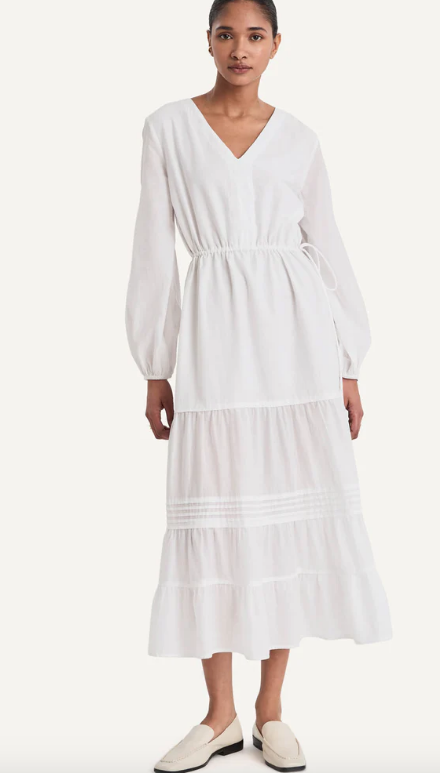 Eze Dress, White