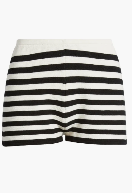 Celeste Short, Noir Brule Stripe