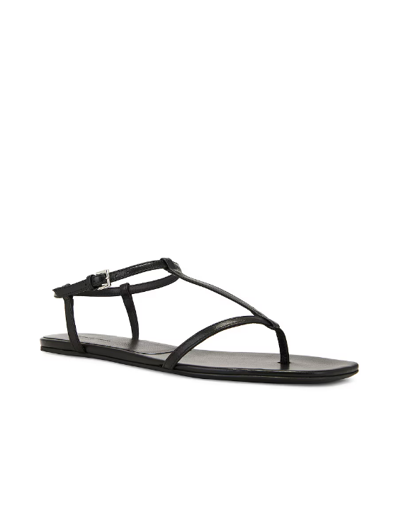 Amaru Thong Sandal, Black