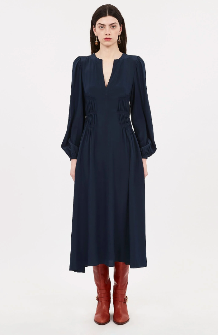 Rouen Dress, Midnight