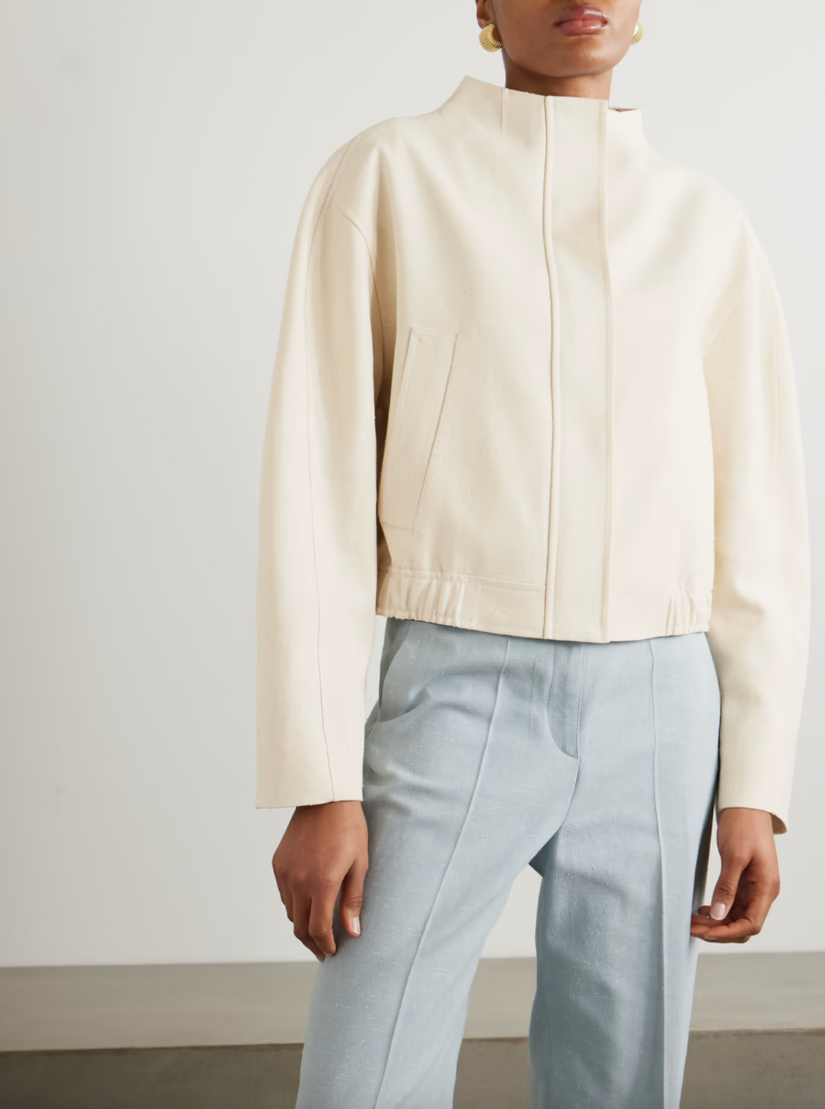 Bago Jacket, Ivory