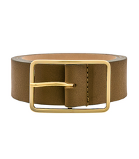 Milla Belt, Walnut Gold