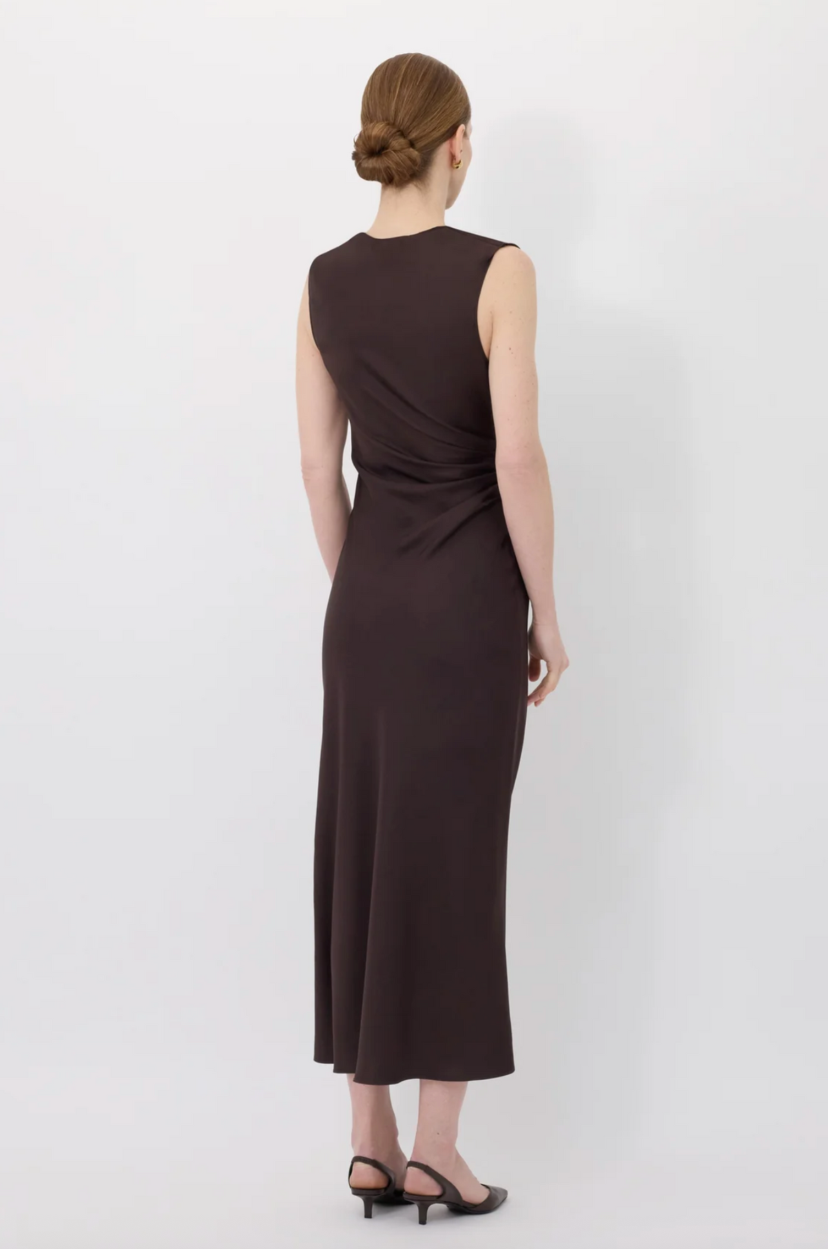 Roan Dress, Brown
