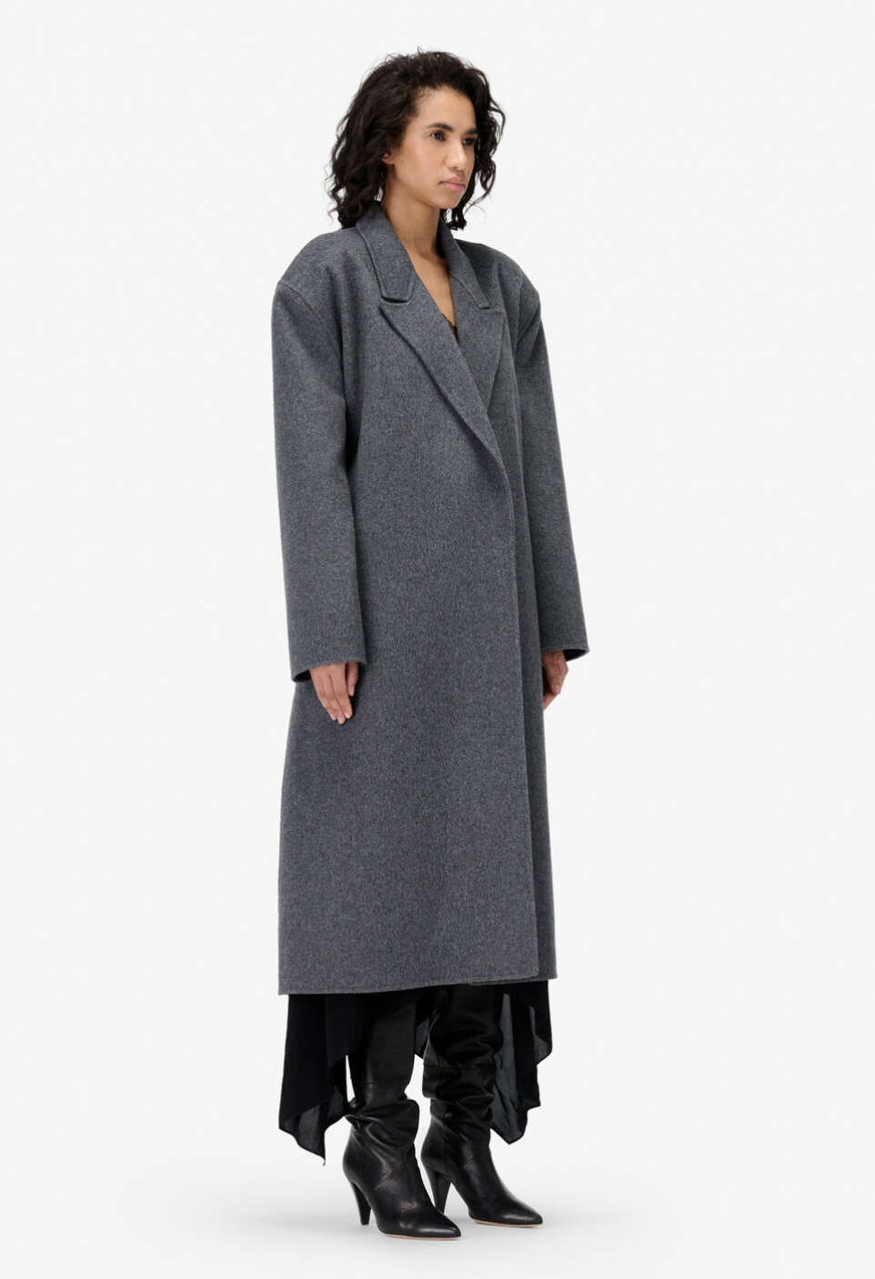 Nallie Coat, Gray Anthracite