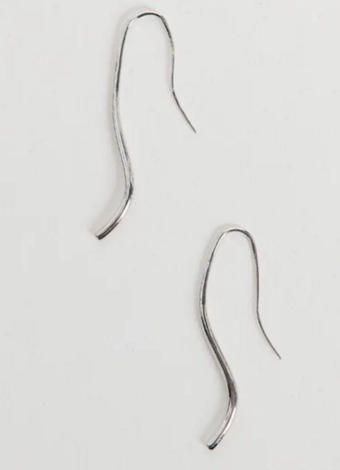 Lenora Earring, Silver