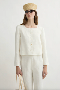 Emma Jacket, Cream