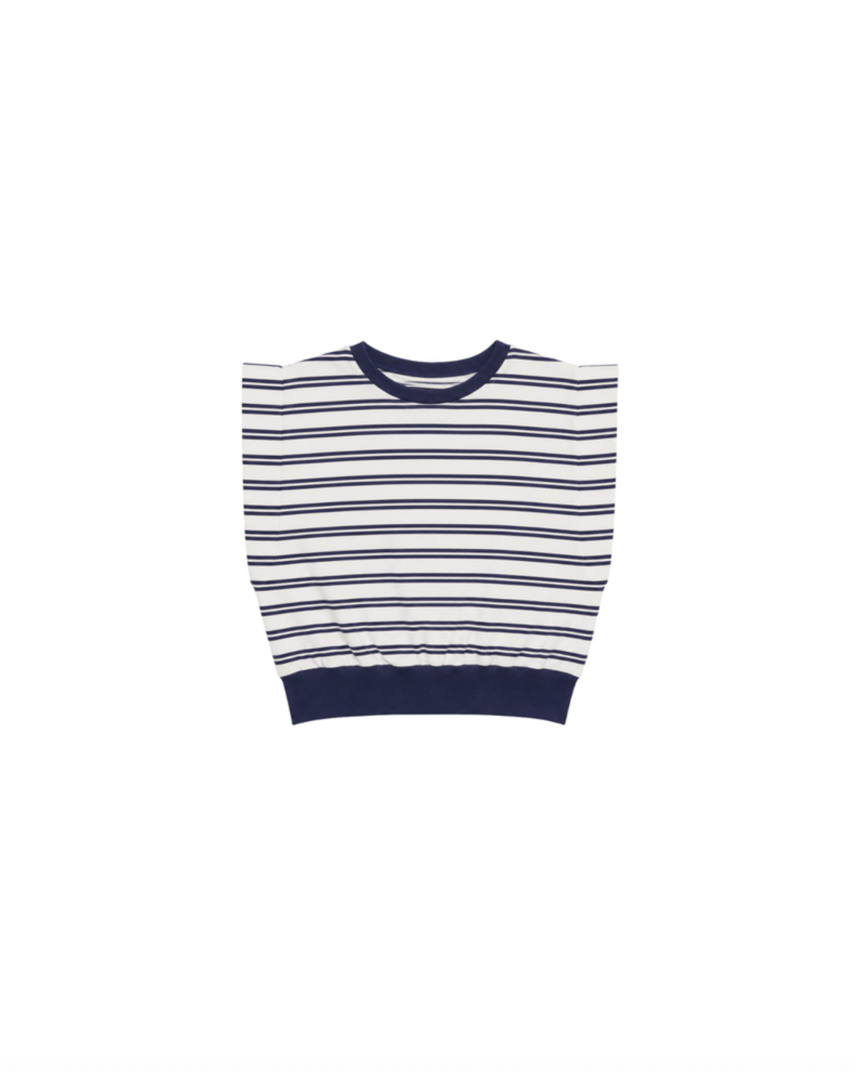 Joie Cotton Jersey Top, Midnight Stripe