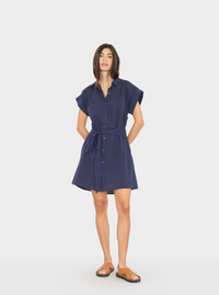 Eliza Dress, Navy