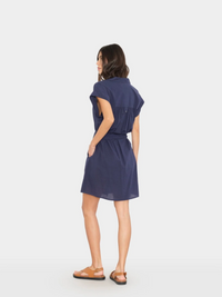 Eliza Dress, Navy