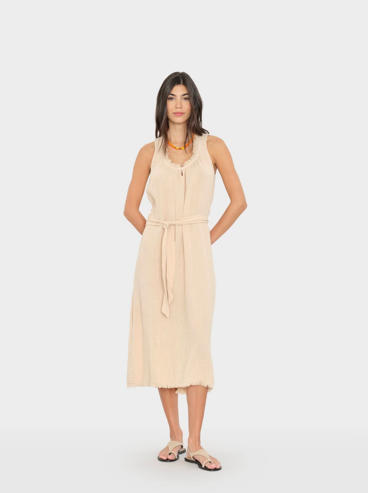 Mayson Dress, Rattan