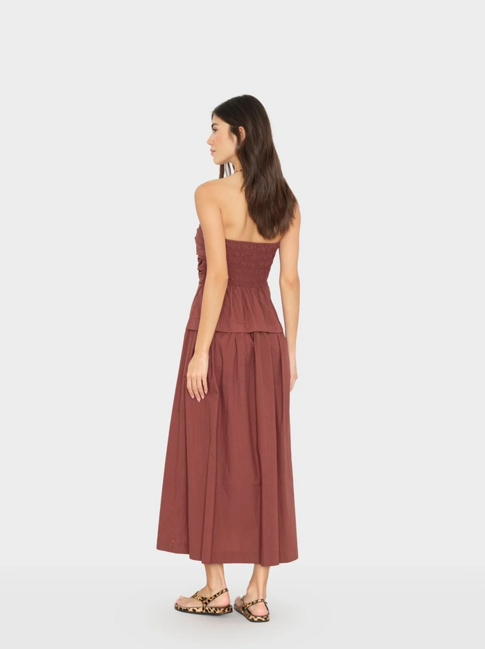 Ciara Dress, Adobe Brown