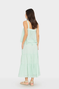 Mckenna Skirt, Fresh Mint Stripe