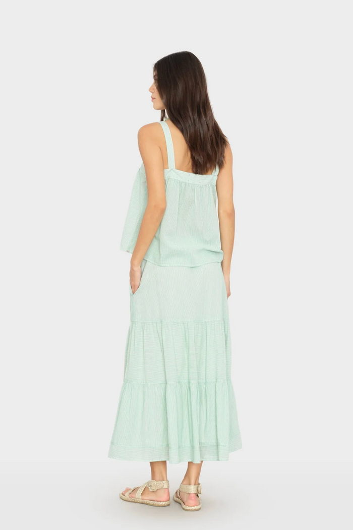Mckenna Skirt, Fresh Mint Stripe