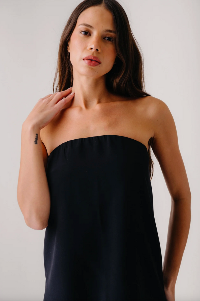 Camden Strapless Top, Black