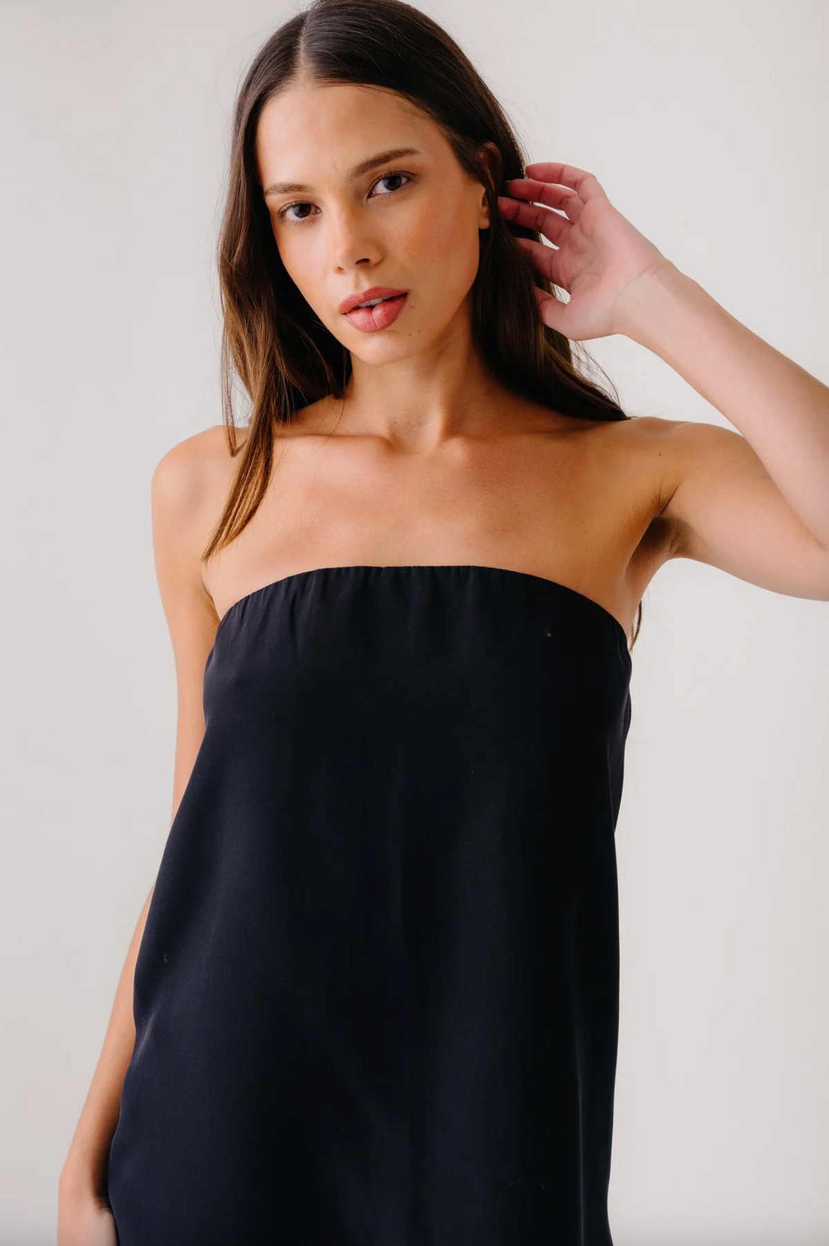 Camden Strapless Top, Black