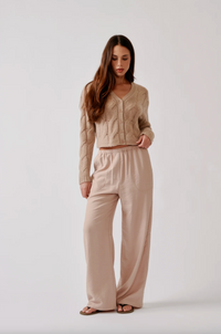 Lenon B Utility Pull On Pant, Dune