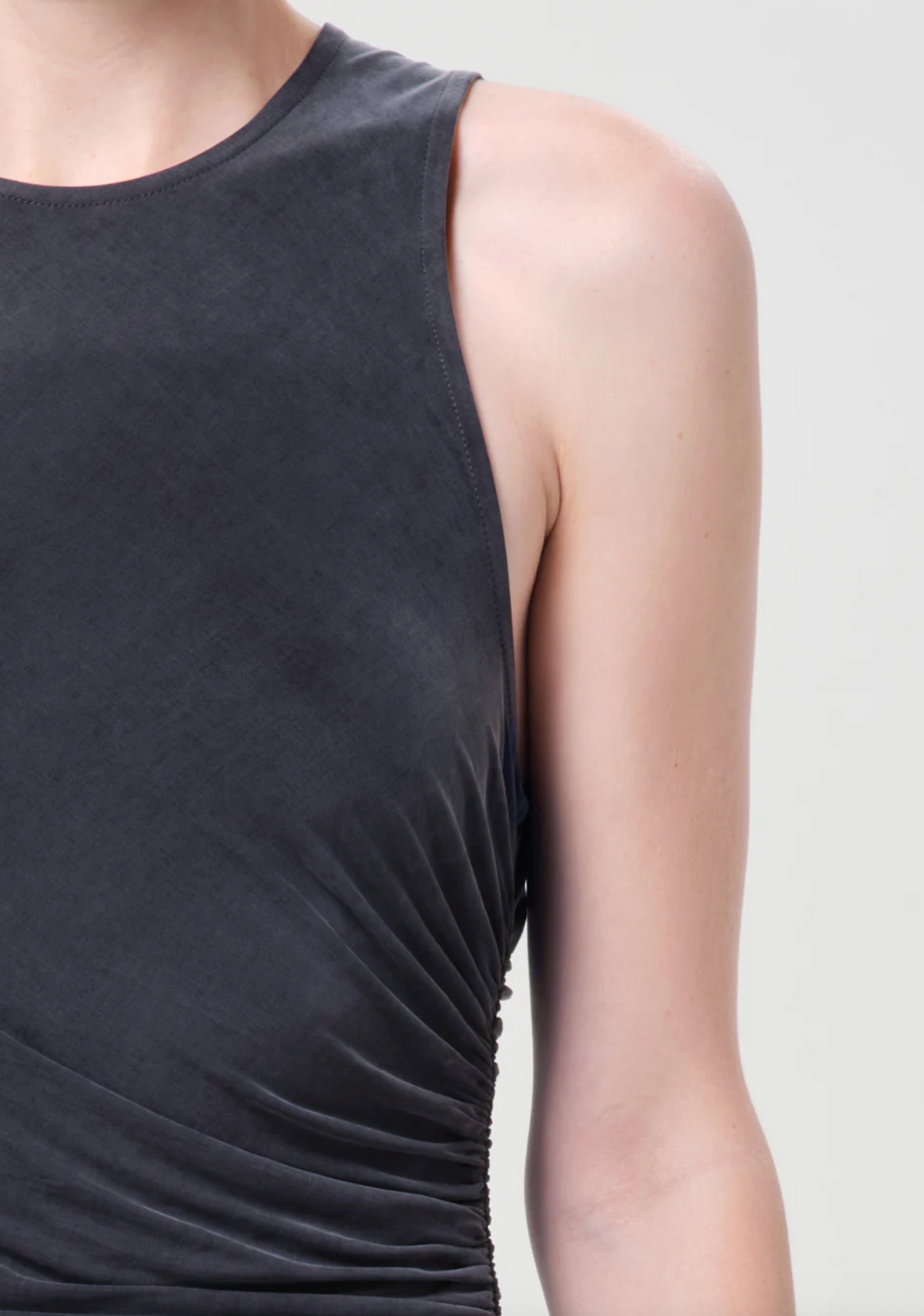 Anya Dress, Grey