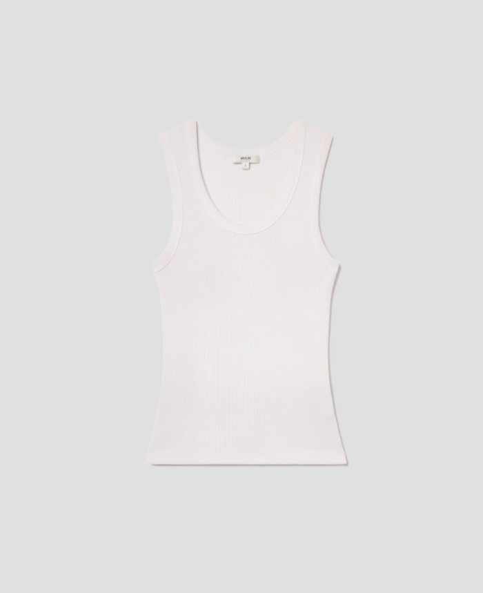Poppy Tank, White