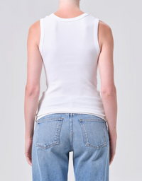 Poppy Tank, White