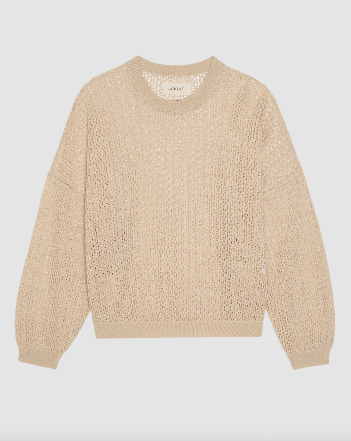 The Crotchet Pullover, Natural